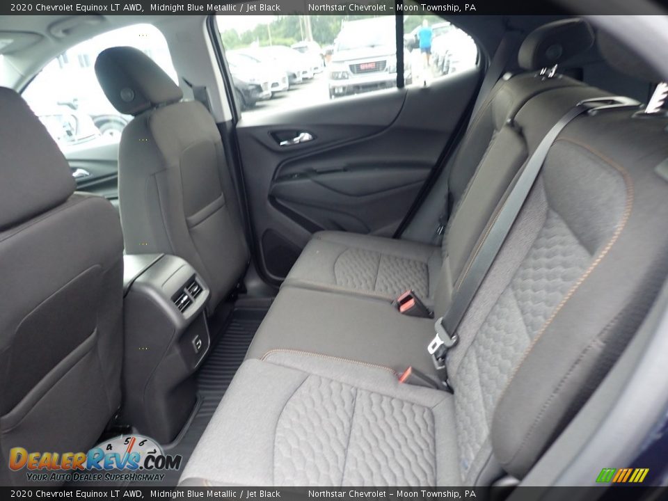 2020 Chevrolet Equinox LT AWD Midnight Blue Metallic / Jet Black Photo #12