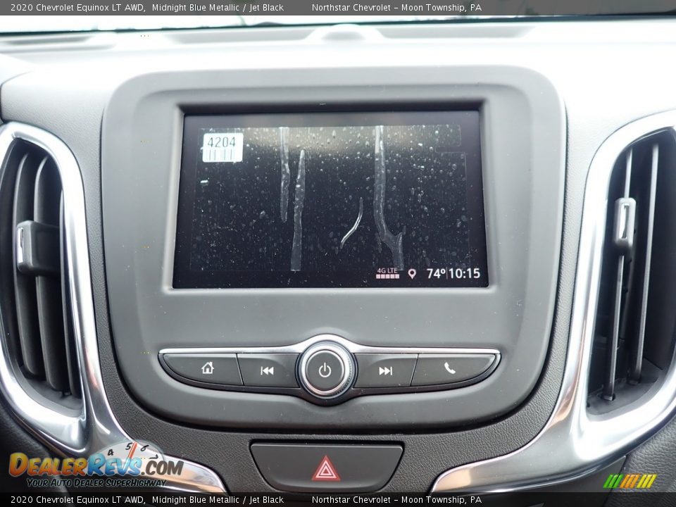 2020 Chevrolet Equinox LT AWD Midnight Blue Metallic / Jet Black Photo #17