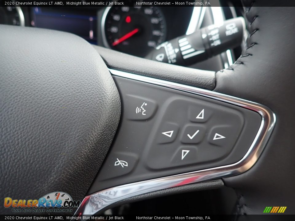 2020 Chevrolet Equinox LT AWD Midnight Blue Metallic / Jet Black Photo #19
