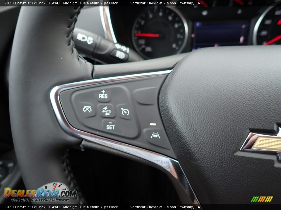 2020 Chevrolet Equinox LT AWD Midnight Blue Metallic / Jet Black Photo #20