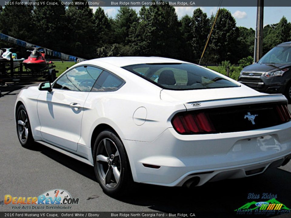 2016 Ford Mustang V6 Coupe Oxford White / Ebony Photo #3