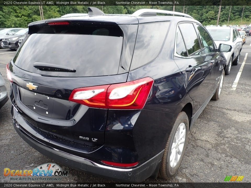 2020 Chevrolet Equinox LT AWD Midnight Blue Metallic / Jet Black Photo #5
