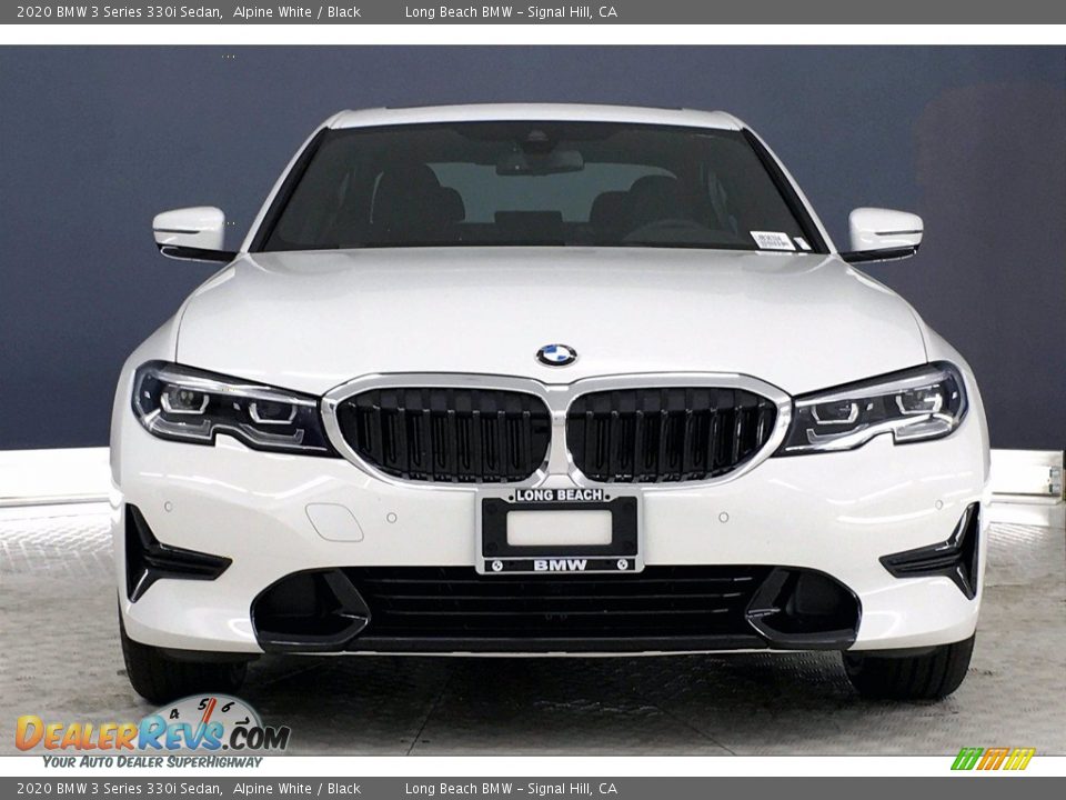 2020 BMW 3 Series 330i Sedan Alpine White / Black Photo #2