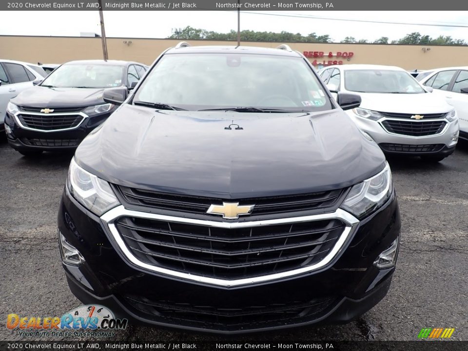 2020 Chevrolet Equinox LT AWD Midnight Blue Metallic / Jet Black Photo #8