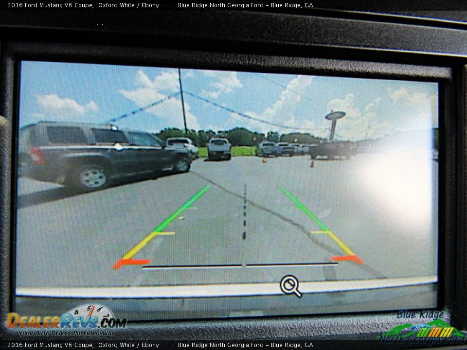 2016 Ford Mustang V6 Coupe Oxford White / Ebony Photo #16