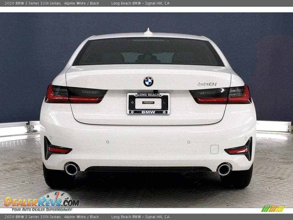 2020 BMW 3 Series 330i Sedan Alpine White / Black Photo #4