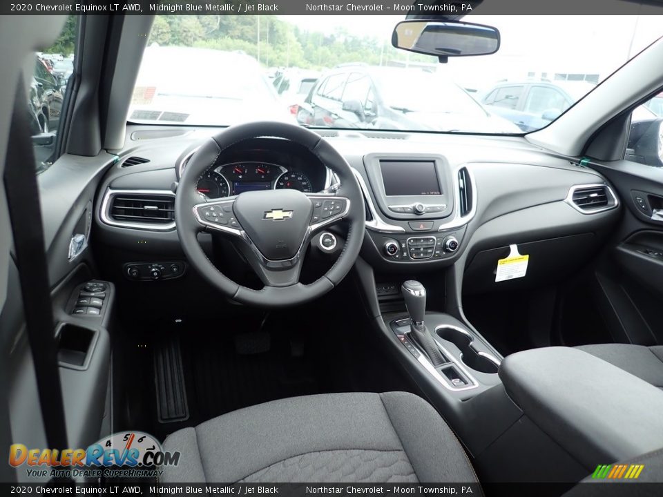 2020 Chevrolet Equinox LT AWD Midnight Blue Metallic / Jet Black Photo #13