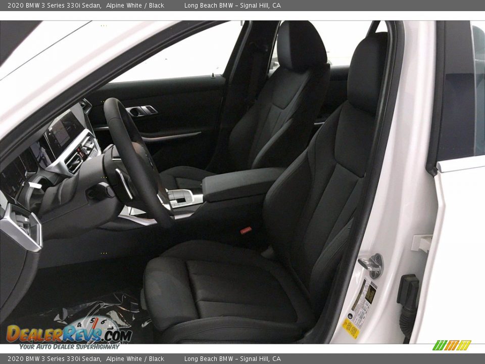 2020 BMW 3 Series 330i Sedan Alpine White / Black Photo #9