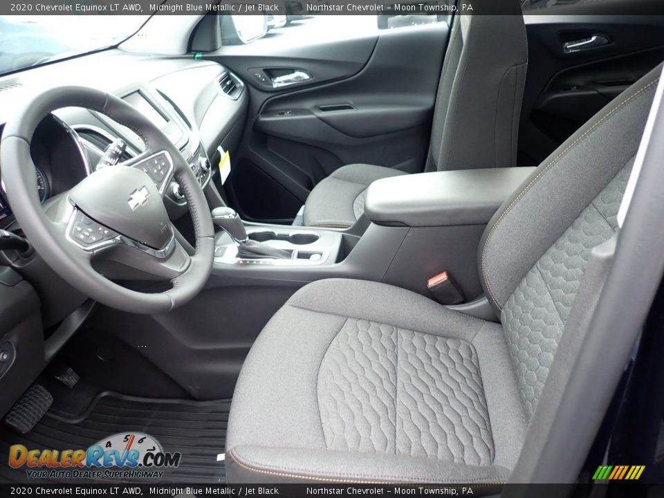 2020 Chevrolet Equinox LT AWD Midnight Blue Metallic / Jet Black Photo #14