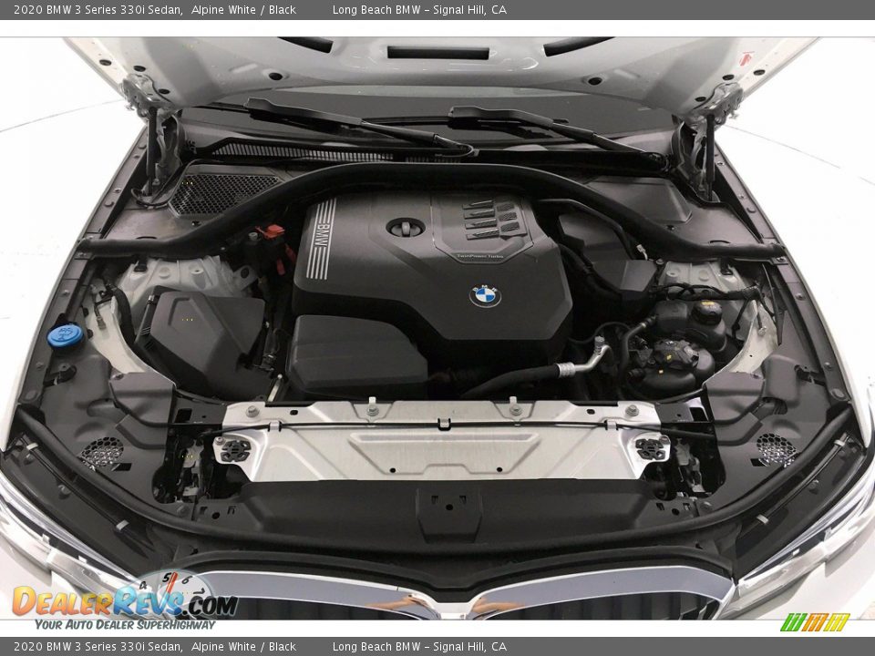 2020 BMW 3 Series 330i Sedan Alpine White / Black Photo #10