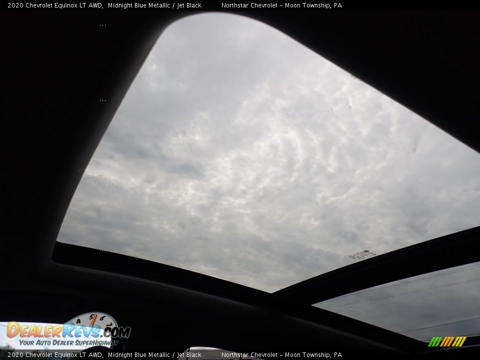 2020 Chevrolet Equinox LT AWD Midnight Blue Metallic / Jet Black Photo #17