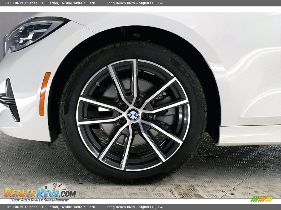 2020 BMW 3 Series 330i Sedan Alpine White / Black Photo #12