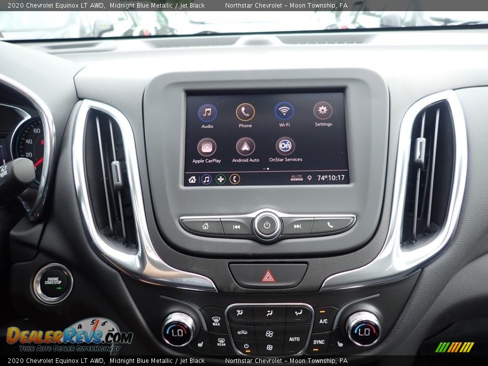 2020 Chevrolet Equinox LT AWD Midnight Blue Metallic / Jet Black Photo #18