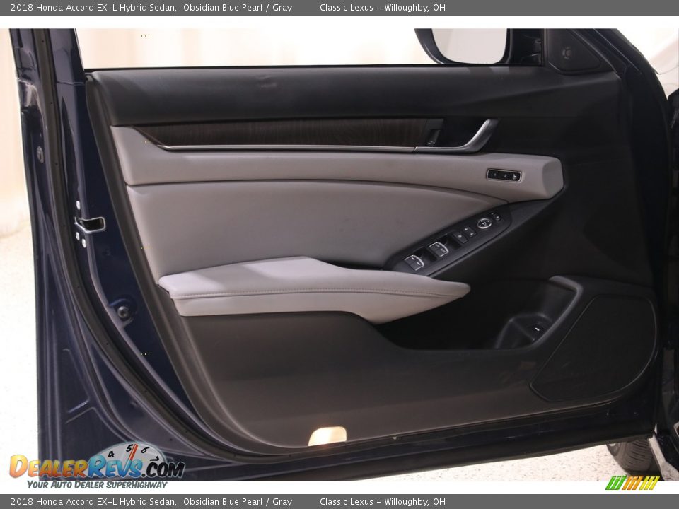 Door Panel of 2018 Honda Accord EX-L Hybrid Sedan Photo #4