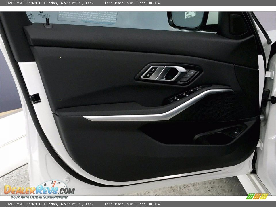 2020 BMW 3 Series 330i Sedan Alpine White / Black Photo #13