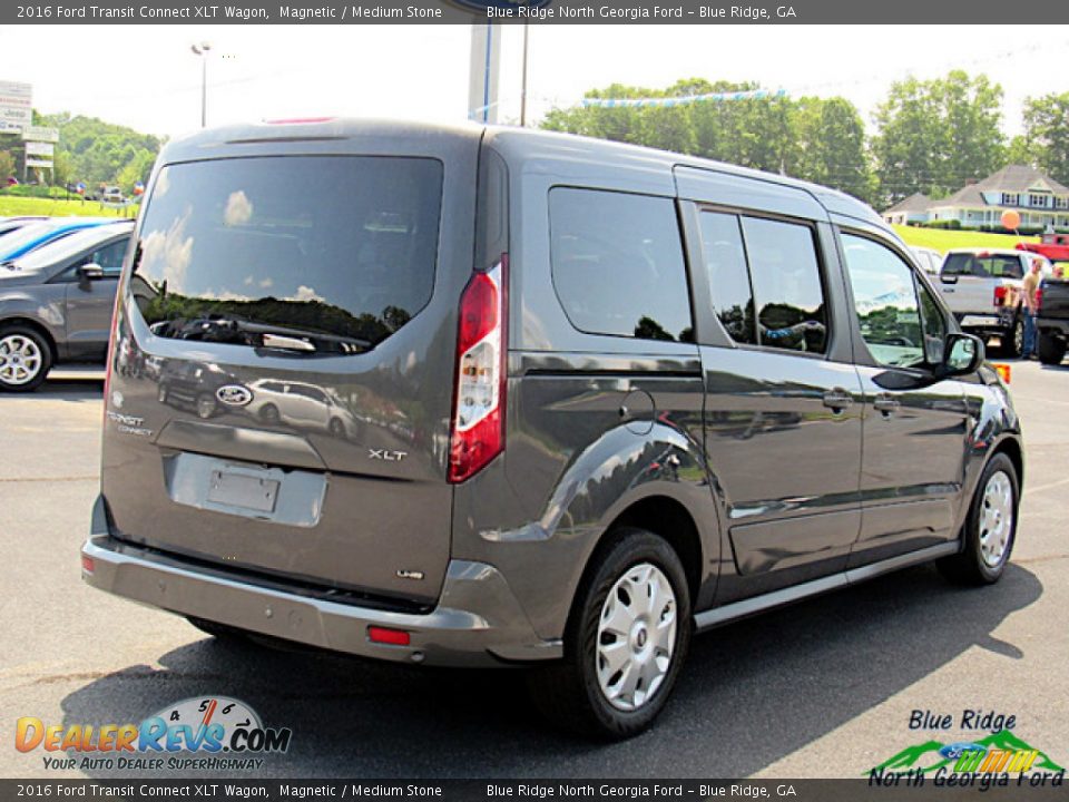 2016 Ford Transit Connect XLT Wagon Magnetic / Medium Stone Photo #5