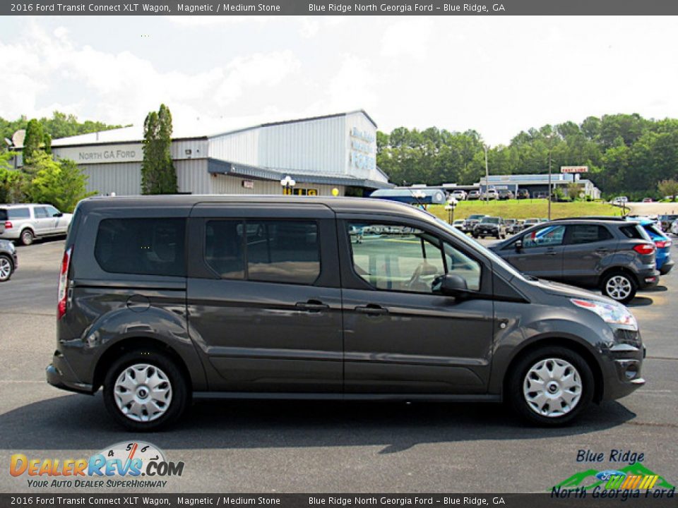 2016 Ford Transit Connect XLT Wagon Magnetic / Medium Stone Photo #6