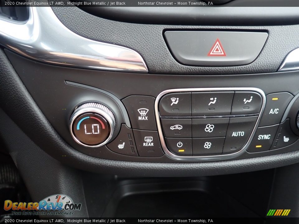 2020 Chevrolet Equinox LT AWD Midnight Blue Metallic / Jet Black Photo #20