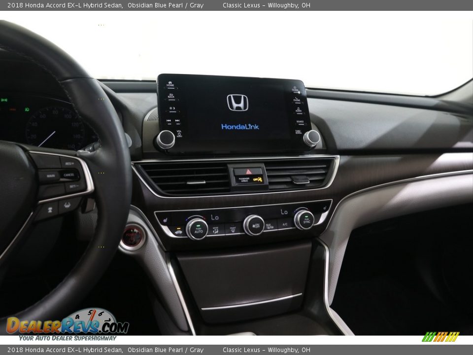 Controls of 2018 Honda Accord EX-L Hybrid Sedan Photo #8