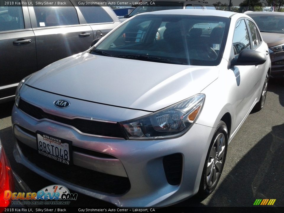 2018 Kia Rio LX Silky Silver / Black Photo #1