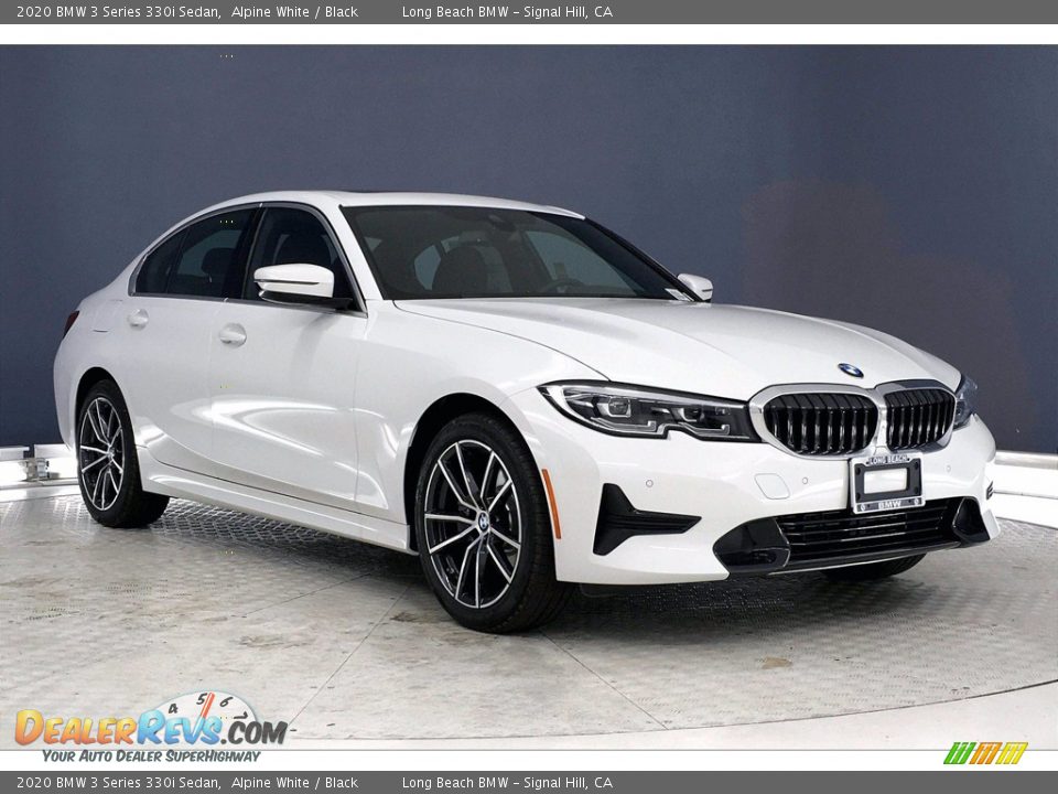 2020 BMW 3 Series 330i Sedan Alpine White / Black Photo #19