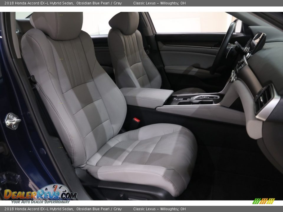 Front Seat of 2018 Honda Accord EX-L Hybrid Sedan Photo #16