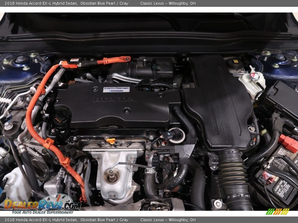 2018 Honda Accord EX-L Hybrid Sedan 2.0 Liter DOHC 16-Valve VTEC 4 Cylinder Gasoline/Electric Hybrid Engine Photo #20