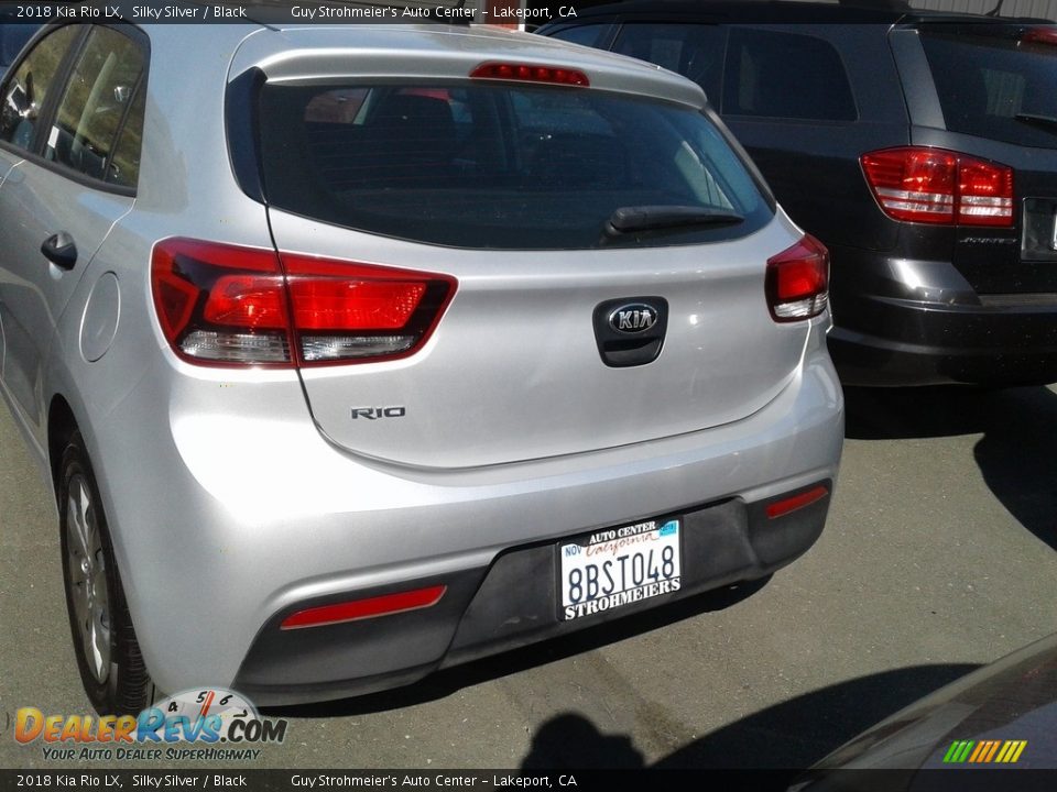 2018 Kia Rio LX Silky Silver / Black Photo #10