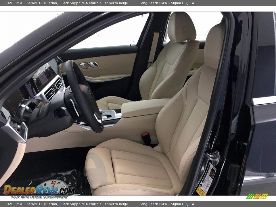 Canberra Beige Interior - 2020 BMW 3 Series 330i Sedan Photo #9