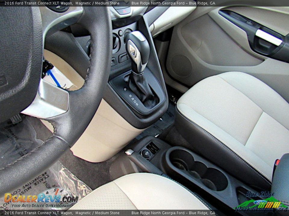 2016 Ford Transit Connect XLT Wagon Magnetic / Medium Stone Photo #23