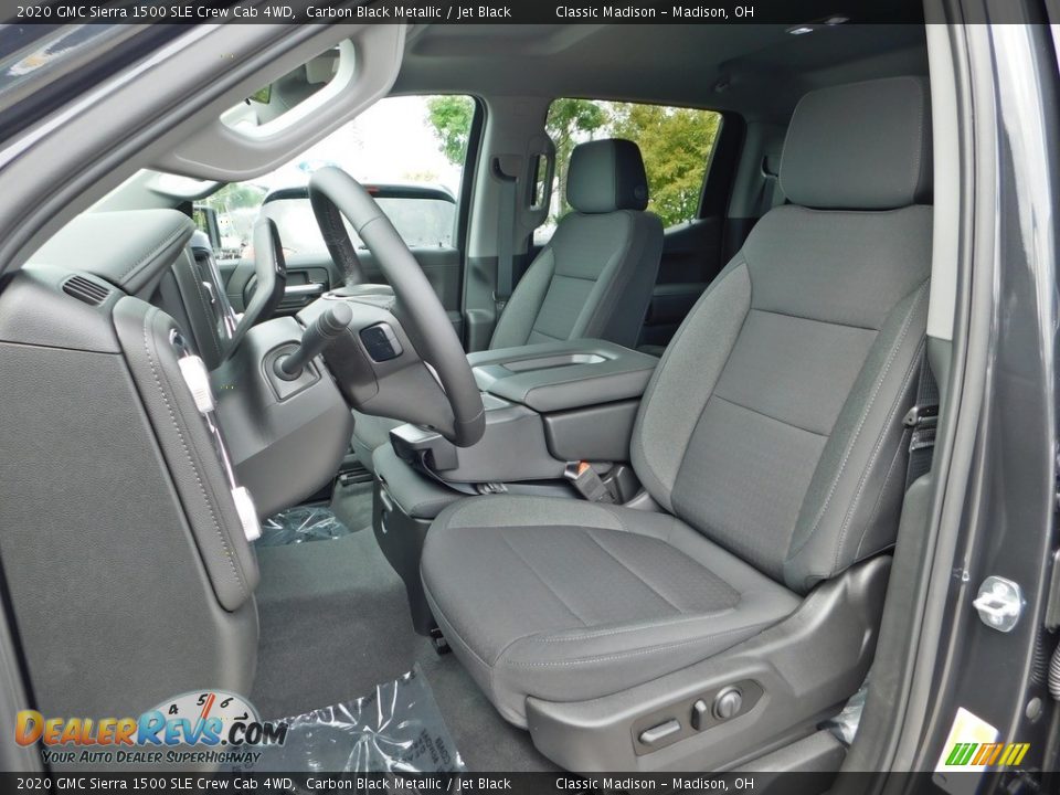 2020 GMC Sierra 1500 SLE Crew Cab 4WD Carbon Black Metallic / Jet Black Photo #2
