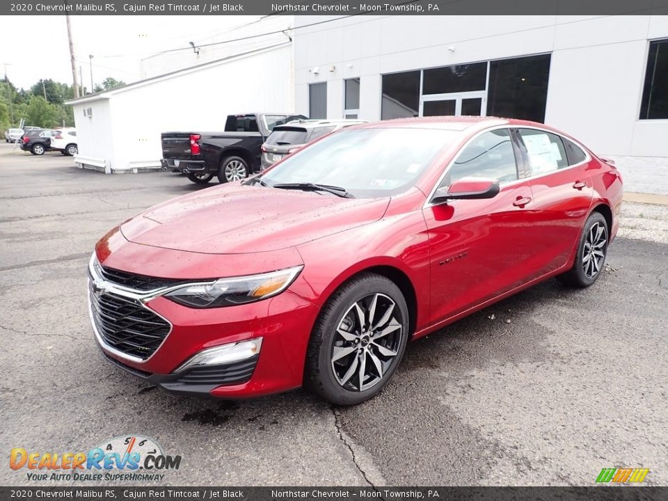 2020 Chevrolet Malibu RS Cajun Red Tintcoat / Jet Black Photo #1