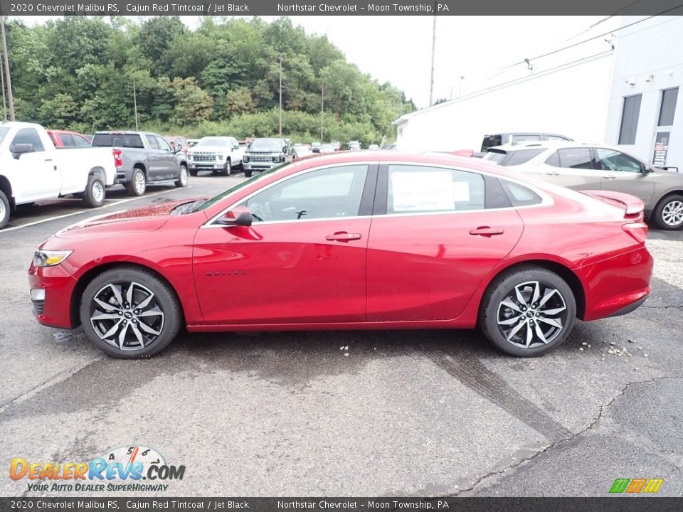 2020 Chevrolet Malibu RS Cajun Red Tintcoat / Jet Black Photo #3
