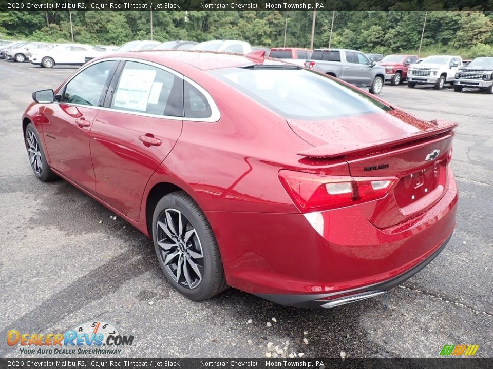 2020 Chevrolet Malibu RS Cajun Red Tintcoat / Jet Black Photo #4