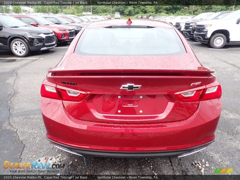 2020 Chevrolet Malibu RS Cajun Red Tintcoat / Jet Black Photo #5