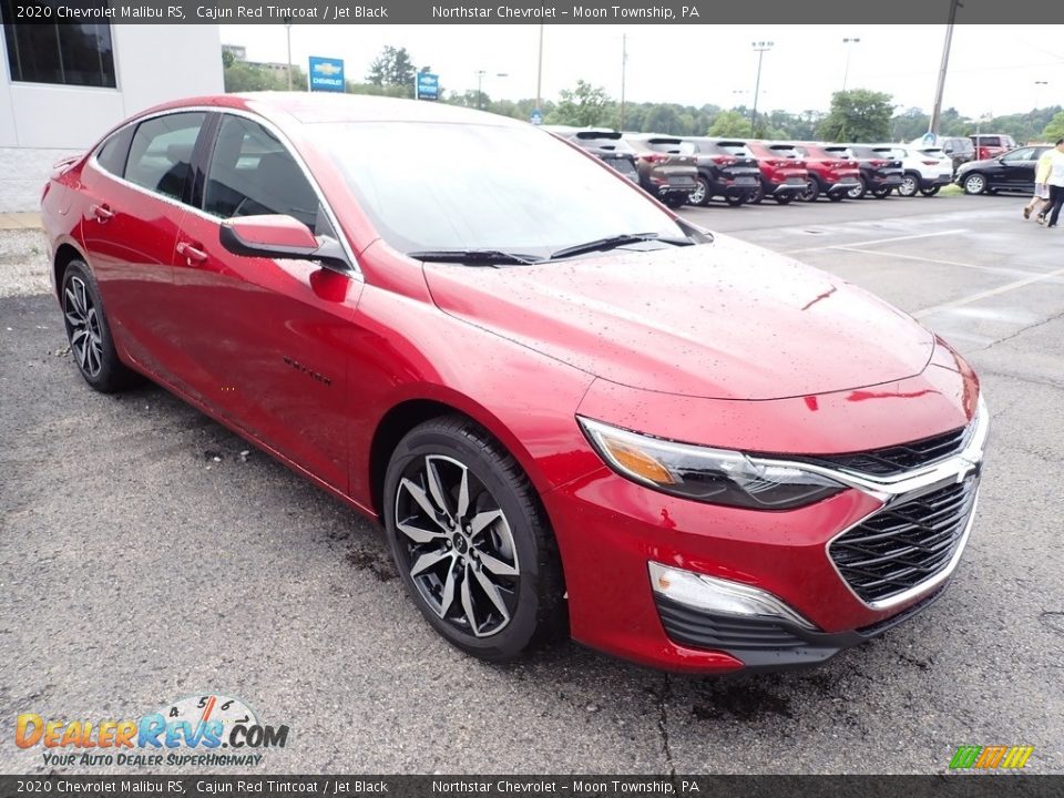 2020 Chevrolet Malibu RS Cajun Red Tintcoat / Jet Black Photo #8