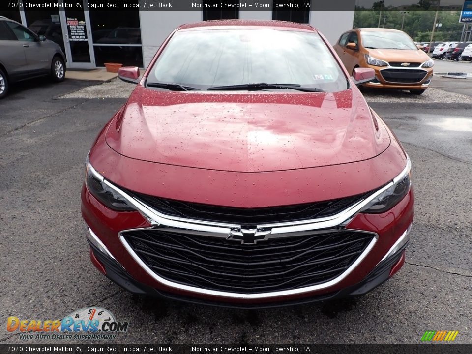 2020 Chevrolet Malibu RS Cajun Red Tintcoat / Jet Black Photo #9