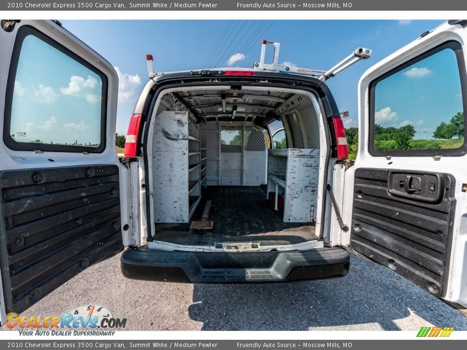 2010 Chevrolet Express 3500 Cargo Van Summit White / Medium Pewter Photo #3