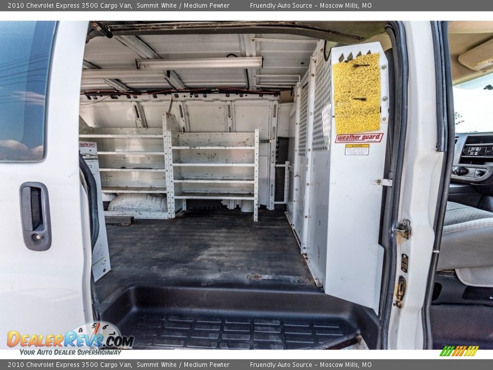 2010 Chevrolet Express 3500 Cargo Van Summit White / Medium Pewter Photo #5