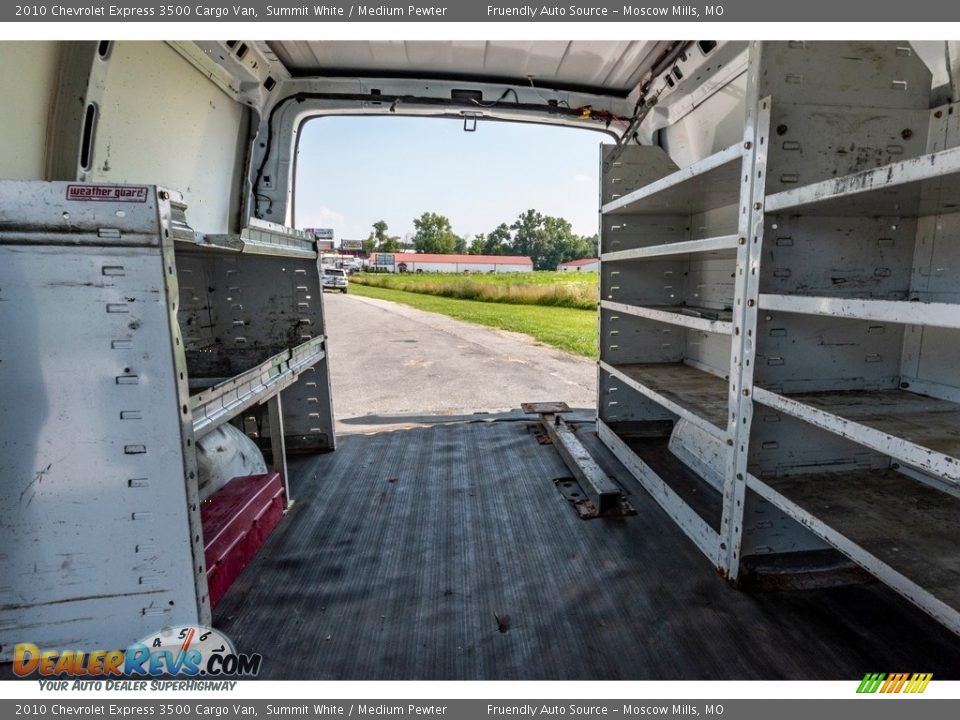 2010 Chevrolet Express 3500 Cargo Van Summit White / Medium Pewter Photo #6