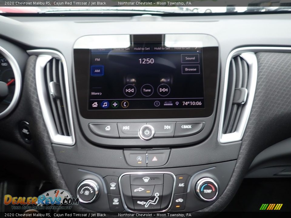 2020 Chevrolet Malibu RS Cajun Red Tintcoat / Jet Black Photo #15