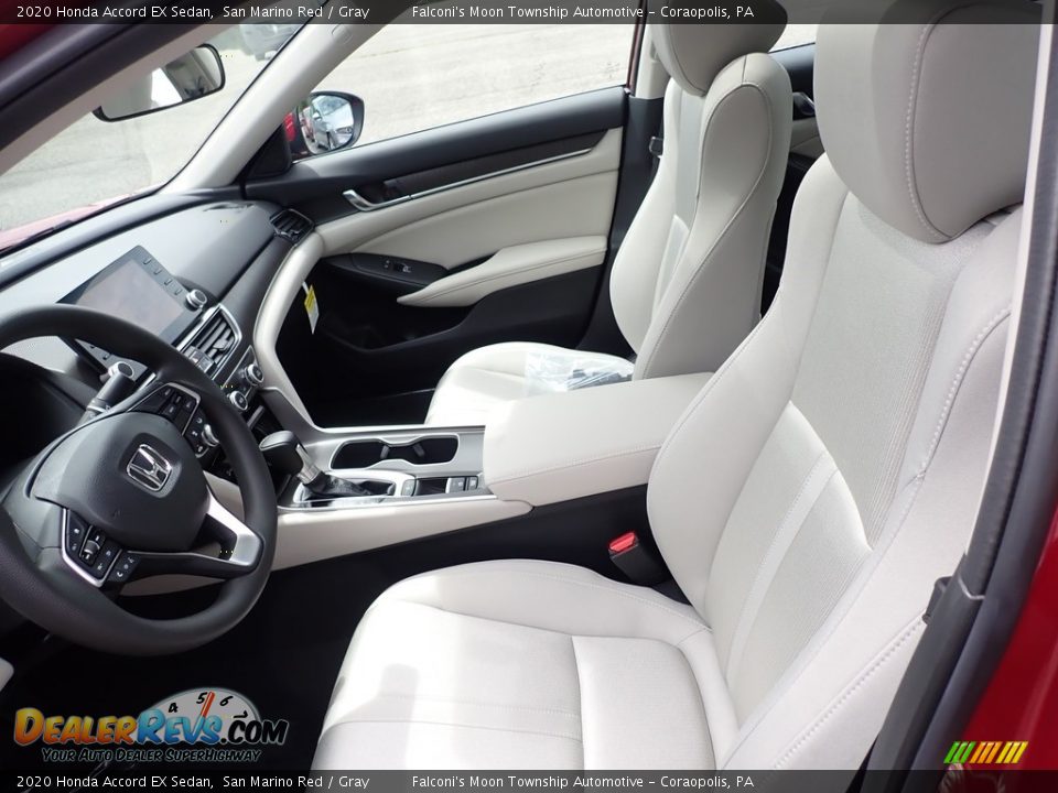 2020 Honda Accord EX Sedan San Marino Red / Gray Photo #8