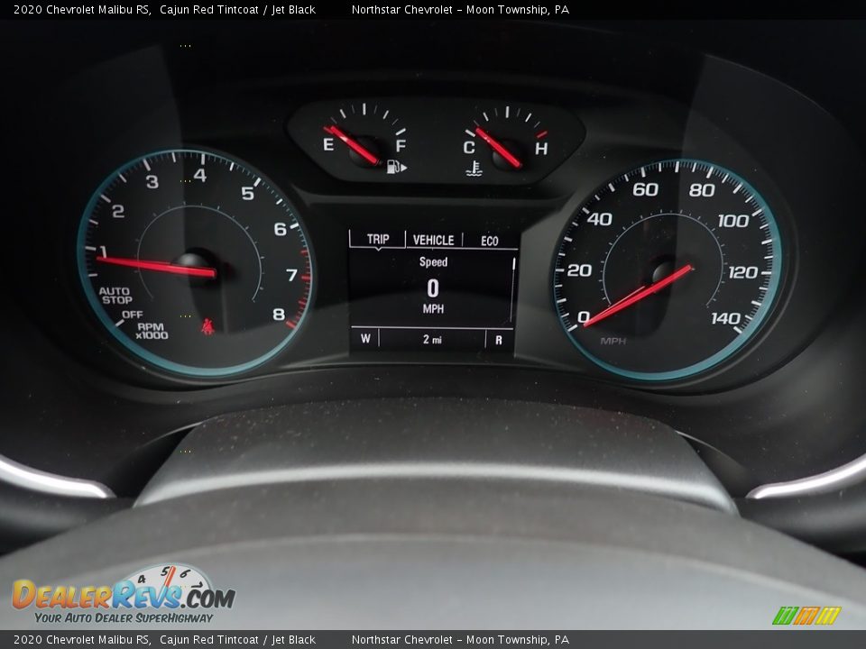 2020 Chevrolet Malibu RS Cajun Red Tintcoat / Jet Black Photo #19