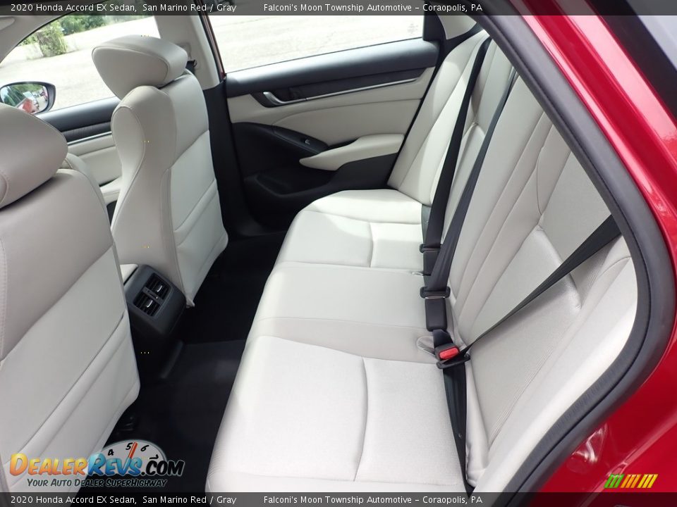2020 Honda Accord EX Sedan San Marino Red / Gray Photo #9