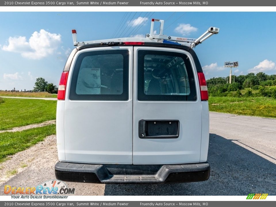 2010 Chevrolet Express 3500 Cargo Van Summit White / Medium Pewter Photo #13