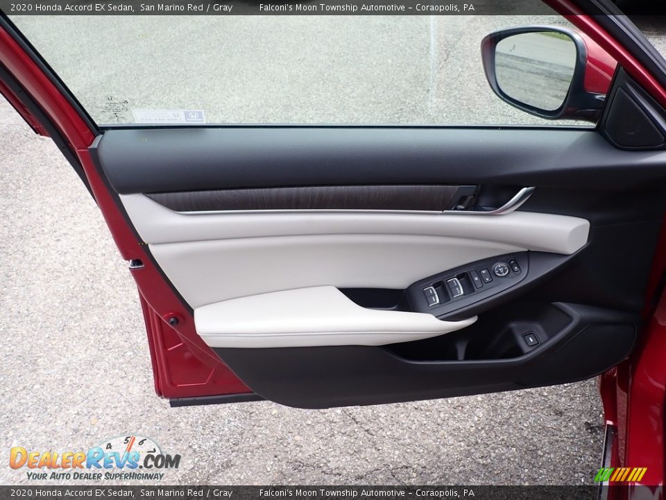 2020 Honda Accord EX Sedan San Marino Red / Gray Photo #11