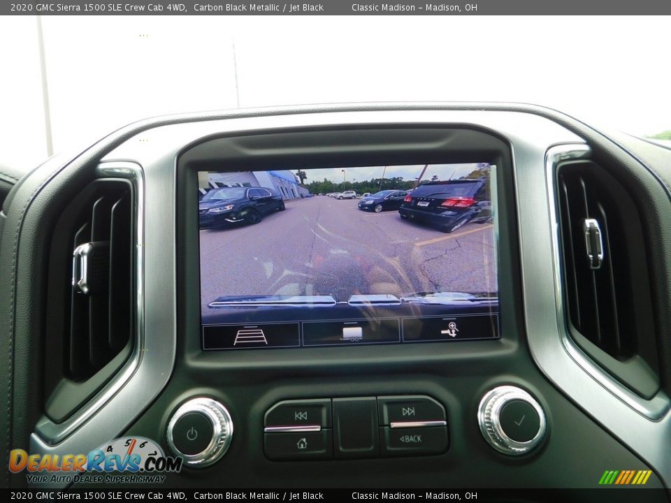 2020 GMC Sierra 1500 SLE Crew Cab 4WD Carbon Black Metallic / Jet Black Photo #24