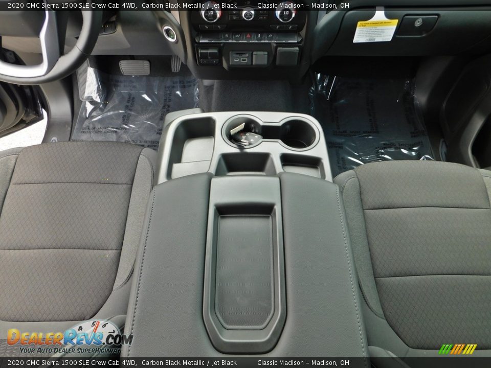 2020 GMC Sierra 1500 SLE Crew Cab 4WD Carbon Black Metallic / Jet Black Photo #25