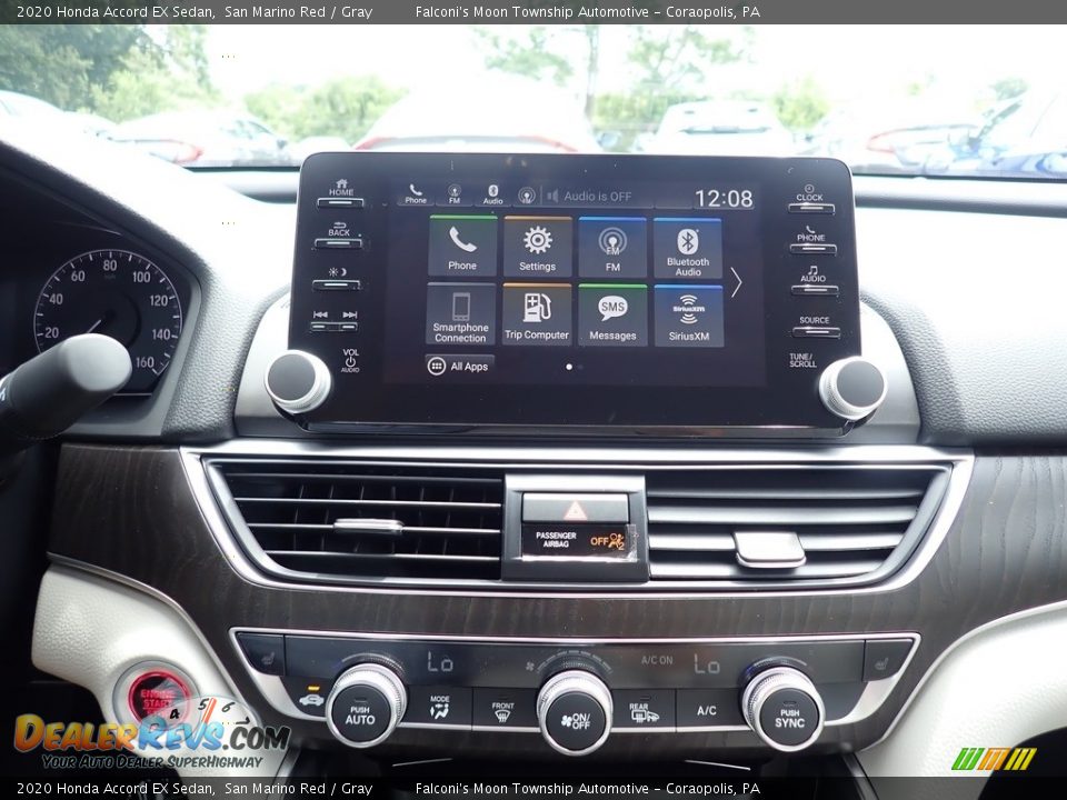 2020 Honda Accord EX Sedan San Marino Red / Gray Photo #14