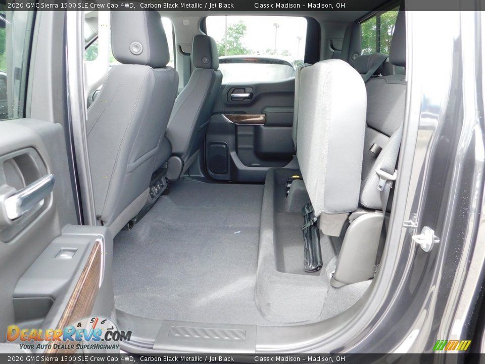 2020 GMC Sierra 1500 SLE Crew Cab 4WD Carbon Black Metallic / Jet Black Photo #27